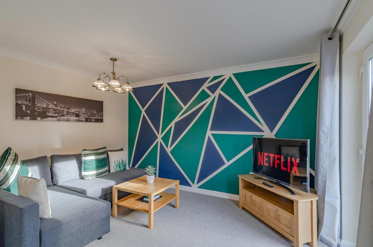4Br Townhouse Wbalcony Free Parking Fast Wi-Fi Villa NWI Eksteriør billede